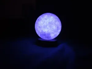 Moon night light base