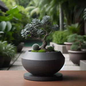 Modern Bonsai Pot/Bowl - for your indoor garden