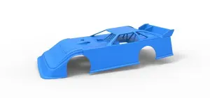 Shell of Super Dirt Late model Version 1 Scale 1:25