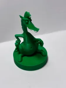 Cartoon donkey sculpture