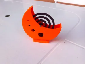 Half moon mosquito coil holder