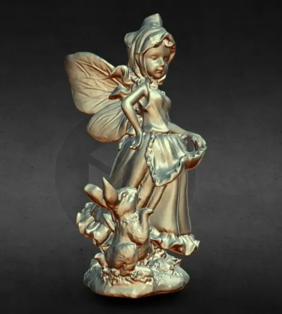 Angel with Rabbit Spring Day — Фото 5 из 9