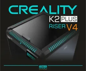 CREALITY K2 PLUS - LID RISER V4 NON CFS VERSION