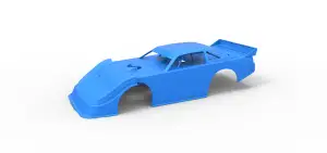 Shell of Australian Super Sedan Version 1 Scale 1:25