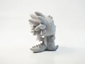 Surprised Dragon Figurine Animal 3D Printable