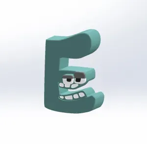 Letter E Alphabet Lore
