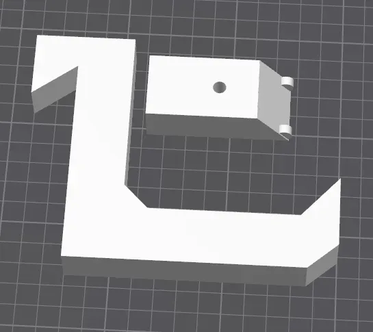 vinyl roll holder wall bracket — Image 5 of 9