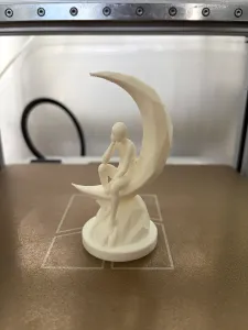 Dreamer on the Moon – Modern Art Sculpture