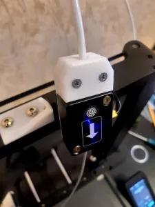 PTFE tube mount for Ender 3v3 KE Filament Sensor