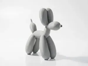 Balloon Dog Sculpture Animal Figurine 3D Printable