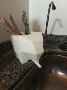 Jumbo Elephant Cutlery Drainer
