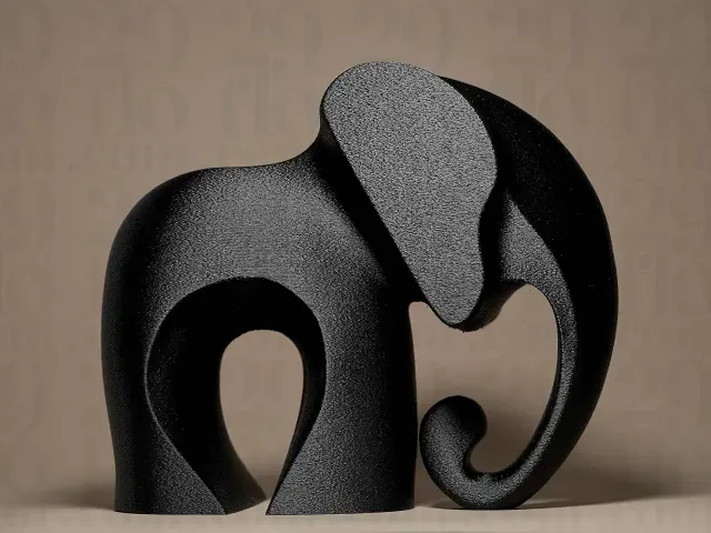 Modern Elephant Sculpture — Фото 3 из 7