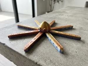 Flexi Octopus | Print-in-Place Articulated Fidget Toy