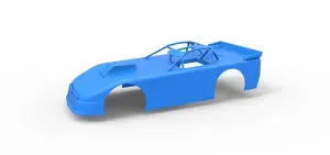 Shell of New Zealand Super Saloon race car V2 Scale 1:25