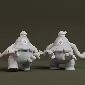 Pokemon - Dusclops with 2 poses