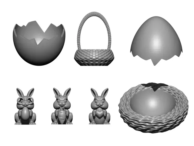 Cute Bunnies - Easter Egg — Фото 8 из 9