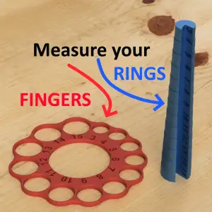 Rings & Fingers sizer - universal