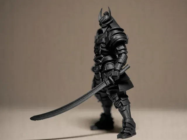 Samurai Warrior Figurine — Image 4 of 7