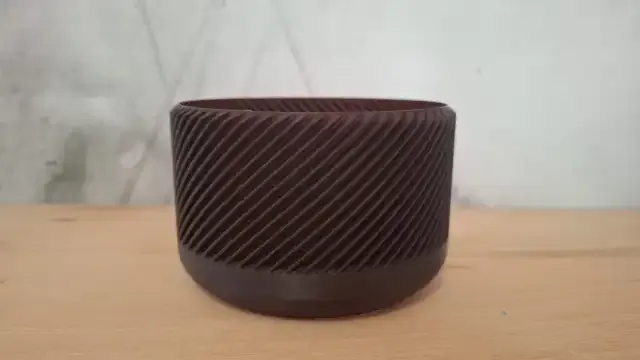Modern Spiral Planter STL | Geometric Plant Pot | 3D Print F — Фото 7 из 8