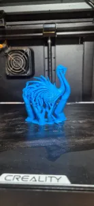 Modern Elegant Ostrich Decorative Sculpture