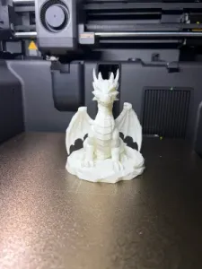 Majestic Low Poly Dragon Statue-Polygon Dragon