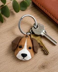 Low Poly Puppy Face