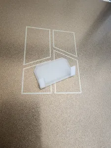 Wall-Mount Razor Holder
