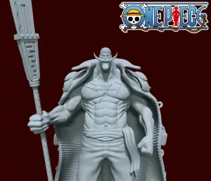 Edward Newgate - Whitebeard - One piece - 3D print - split p