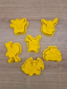 Pokemon Cookie Molds 4
