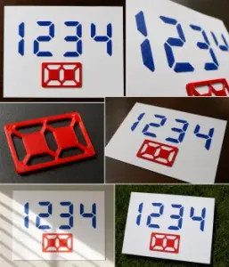 Number Stencil