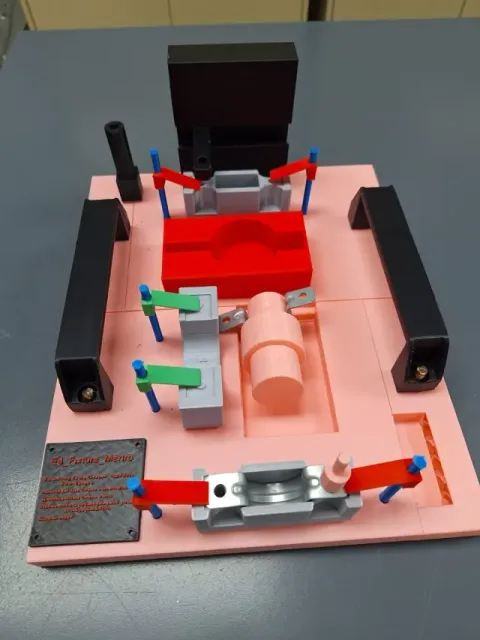 Omega Pipe Clamp Checking Fixture