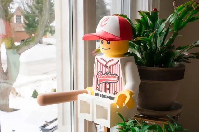 ⚾ Baseball Player Giant Minifigure (16") – Step Up to the Plate — Фото 2 из 9