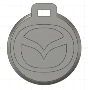 Pendentif porte clé Mazda 2/ Mazda 2 Key ring ornement