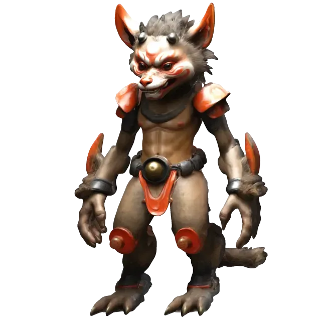 Fierce Fox-Oni Guardian — Фото 8 из 9