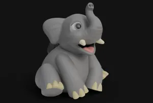 Chibi Elephant Piggy Bank