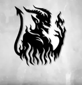 The Devil Wall Art-Wall Ornament