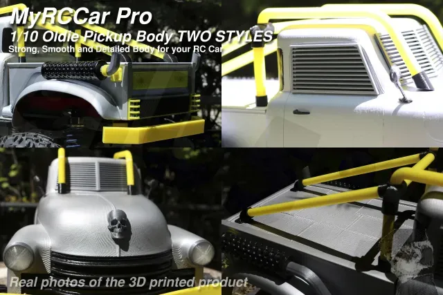 MyRCCar 1/10 Oldie Pickup Two Styles RC car body — Image 8 of 9
