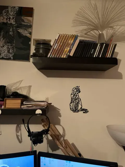 Wall decoration in the shape of a Cat — Image 2 of 3