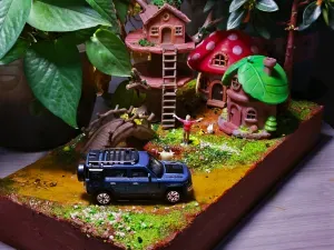 Fantasy Secret Realm Travel - 1:64 Miniature