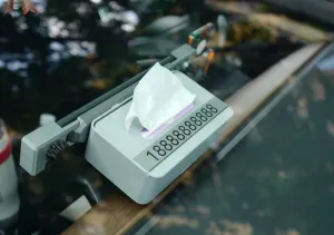 Fully 3D Printed TESLA Modular Mounting System (Phone Holder, Tissue Box, Sliding Partition Storage Box, DIY Parking Sign)