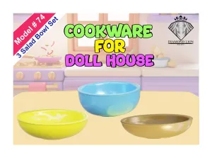 3 Big Salad Bowl