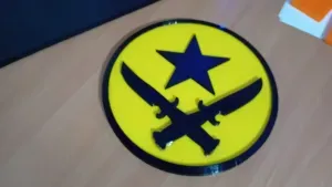Counter strike terrorist logo