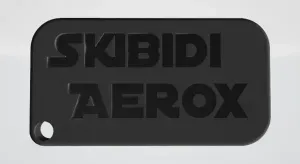 Skibidi Aerox Anhänger 1