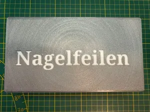 Nail File Box for Single-Color Printers