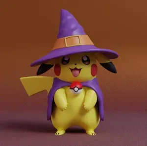 Pokemon - Pikachu Witch Hallowen