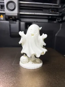Cute Halloween Ghost – Pumpkin Spirit Decoration