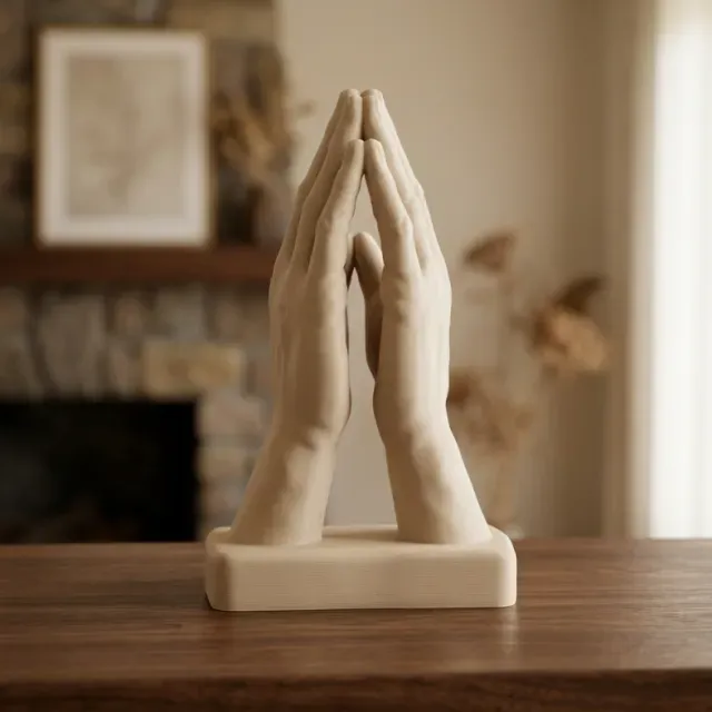 Praying Hands Statue, Religious, Spiritual, Statue — Фото 5 из 8
