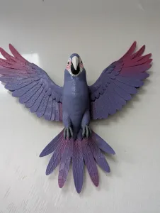 Parrot flying