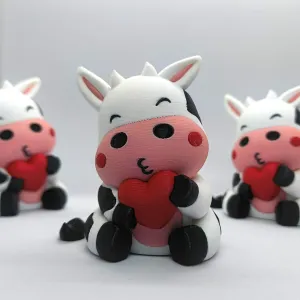 Valentine's Special - Kawaii Cow / Calf