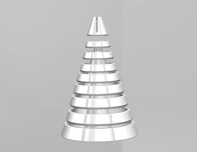 Educational Puzzle Game for Kids – Stacking Cone Shape Toy — Фото 8 из 9